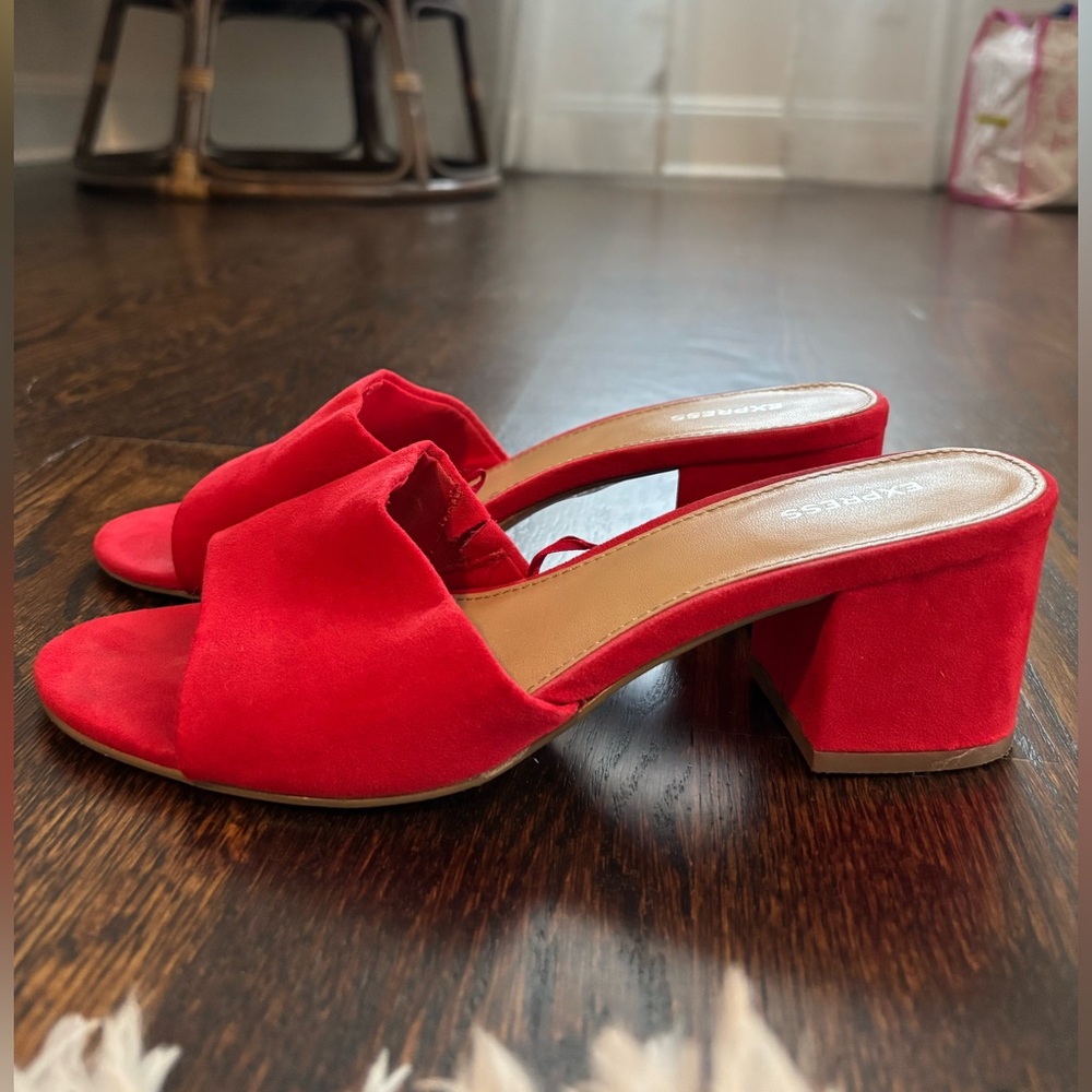 Express Red Mules